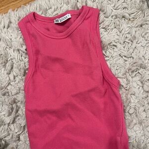Zara Vibrant Pink Tank Top